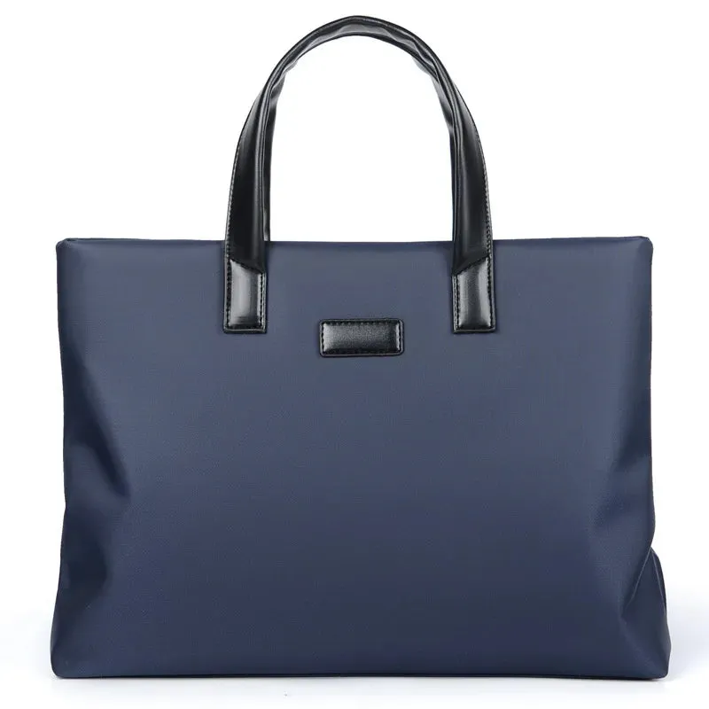 2025 New Briefcase Portable Document Backpack Large Capacity Business Men's Bag Computer Bag Public Document Bag