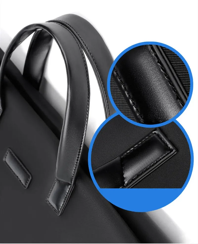 2025 New Briefcase Portable Document Backpack Large Capacity Business Men's Bag Computer Bag Public Document Bag