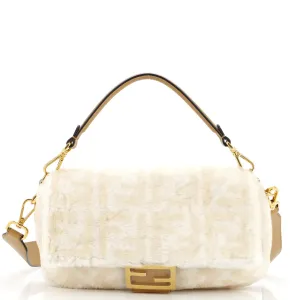 Baguette NM Bag Zucca Shearling Medium