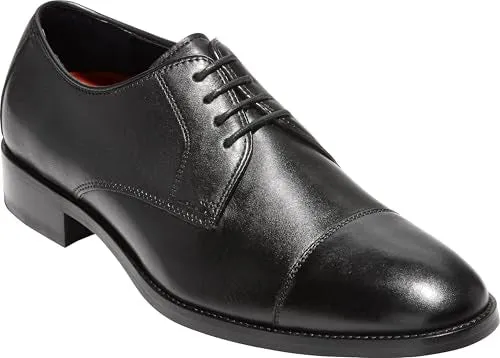 Cole Haan Men's Lenox Hill Cap Oxford,Black,8 M US