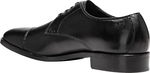 Cole Haan Men's Lenox Hill Cap Oxford,Black,8 M US