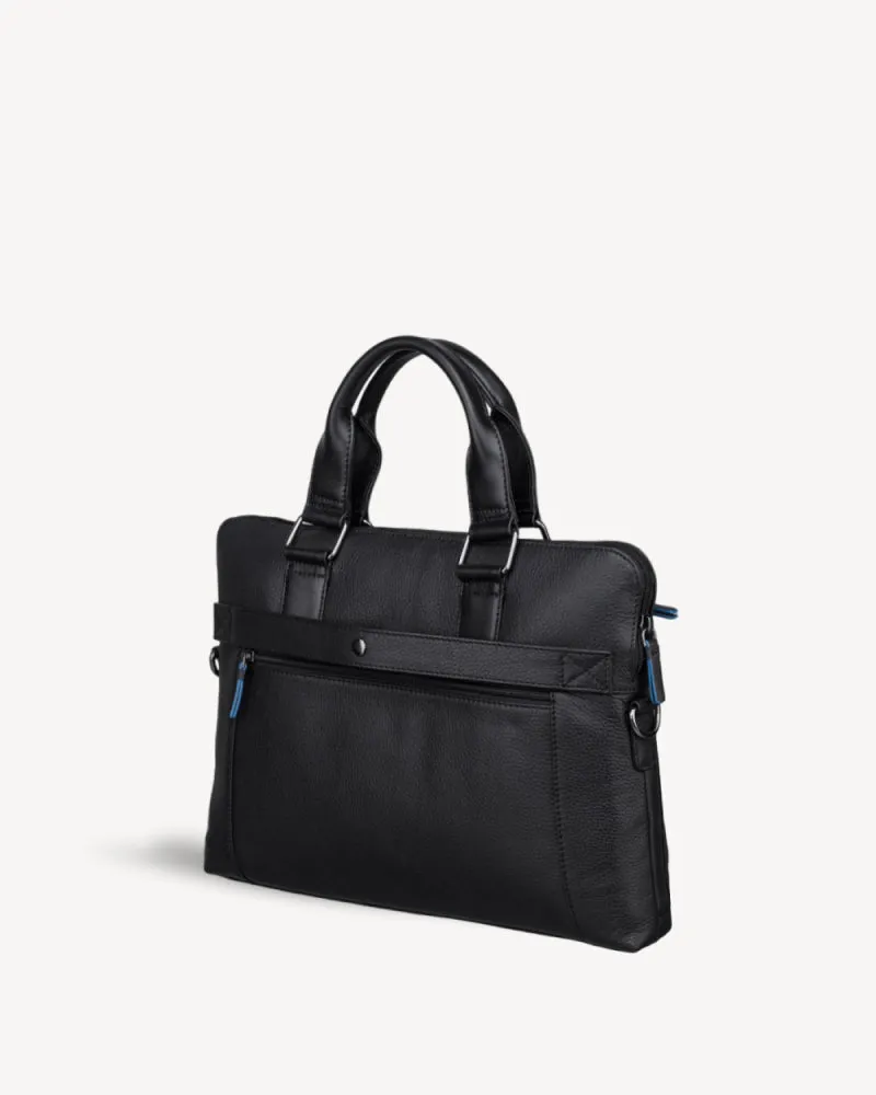 Cooper Slim Laptop Bag - Black