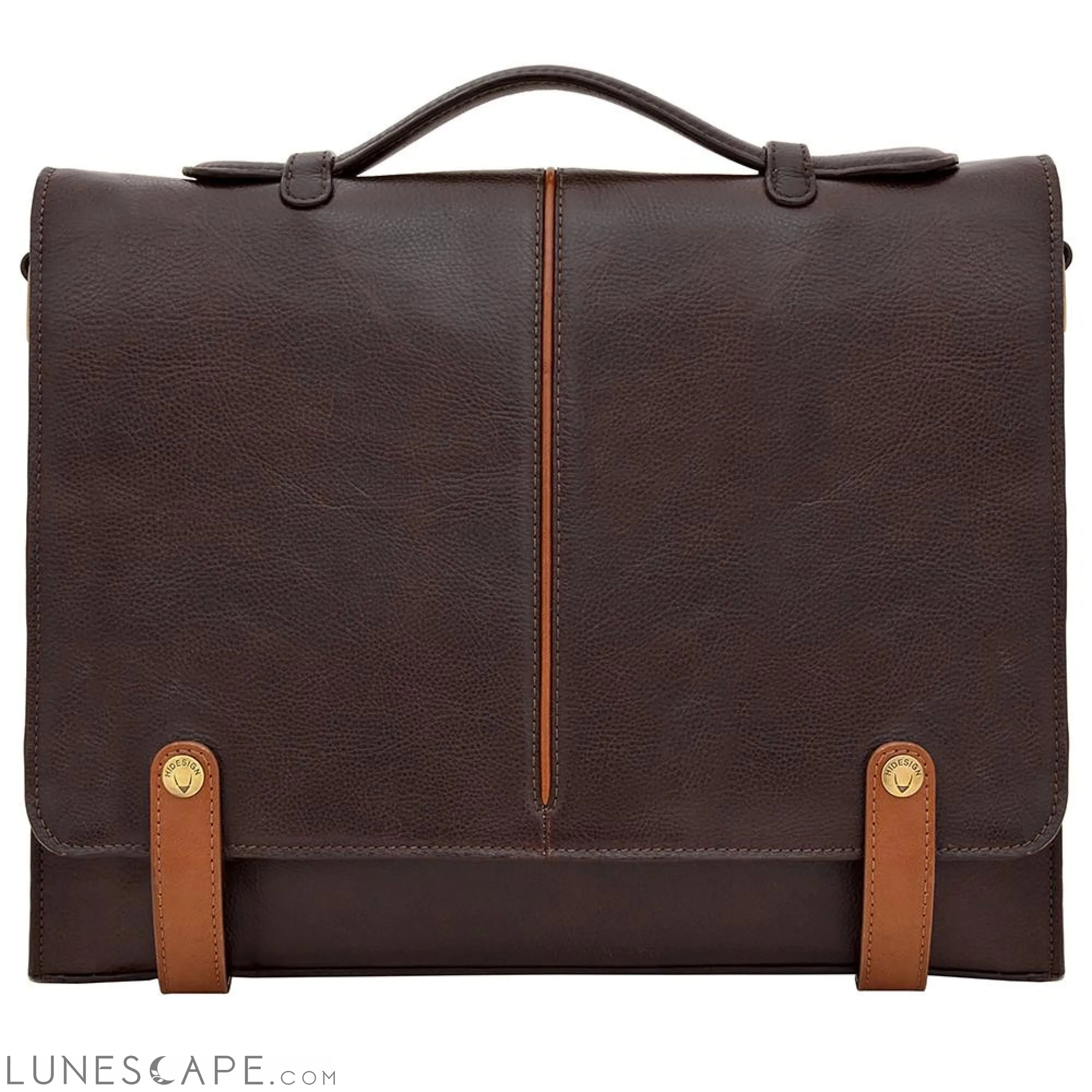 Eton 15" Laptop Compatible Leather Briefcase