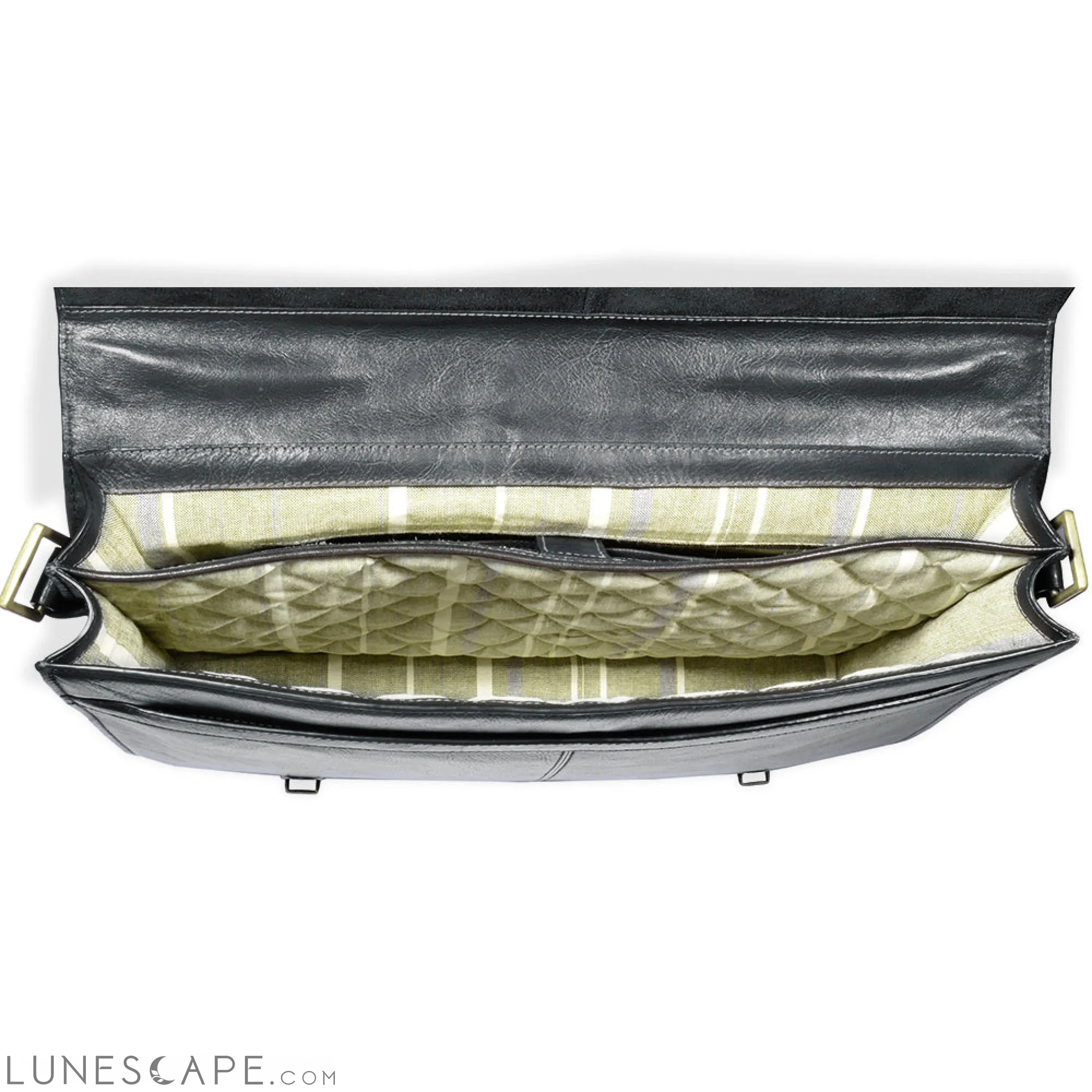 Hidesign Charles Large Double Gusset Leather 17" Laptop Compatible Briefcase
