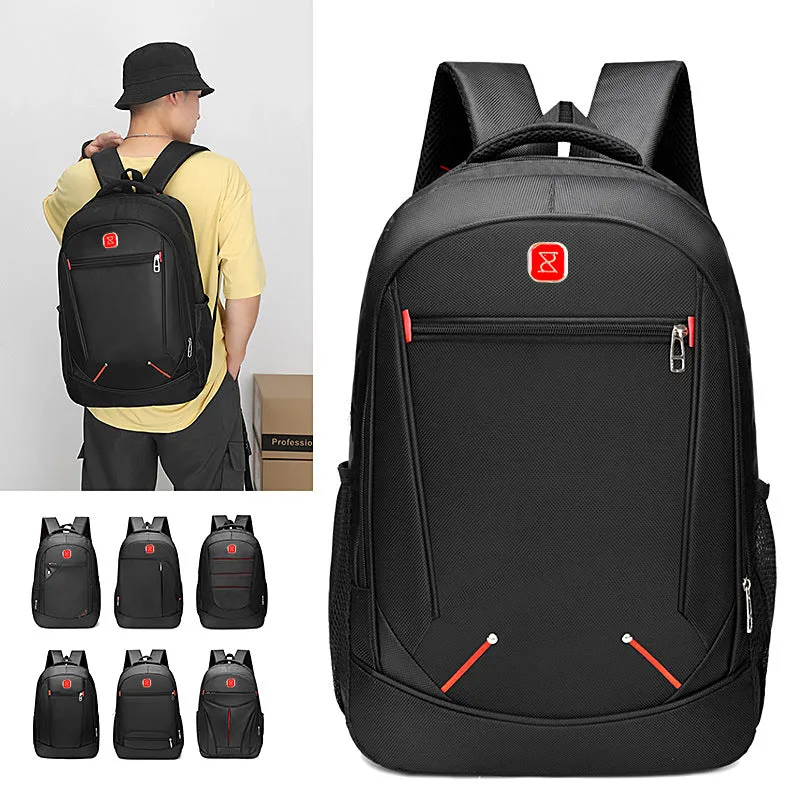 Men's Solid Color Business Computer Large Capacity Bags