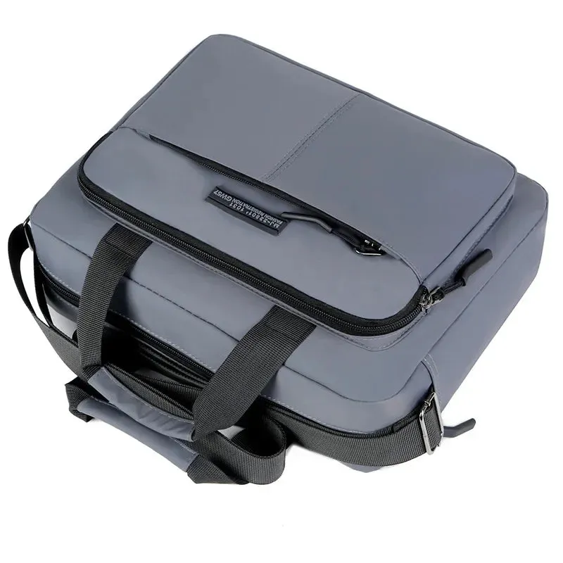 New Men's Large-capacity Horizontal Shoulder Bag Messenger Bags Briefcase Multifunctional Simple A4 Book Handbag Business bag 가방