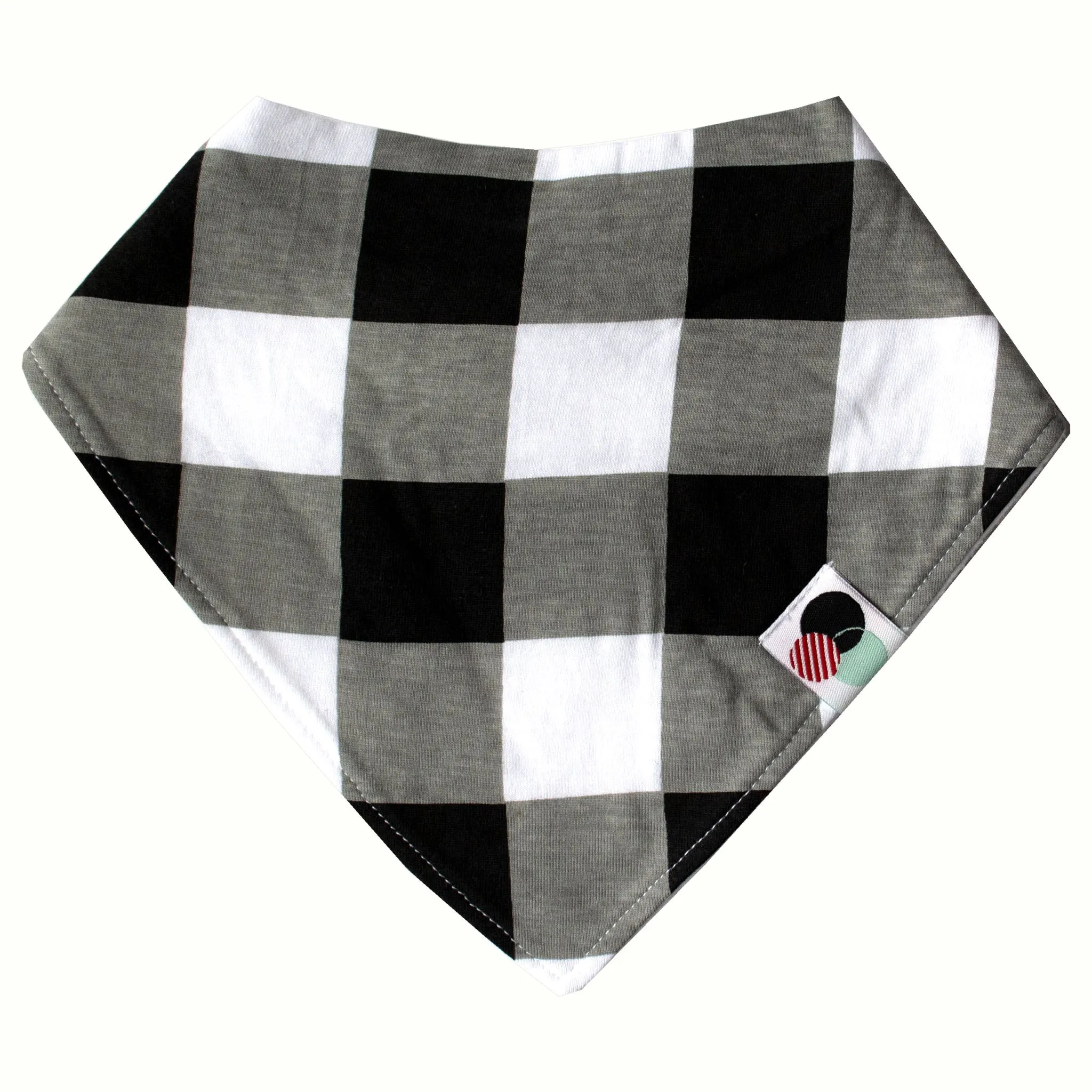 PLAID  (boys) | Premium  Baby Bandana Bib