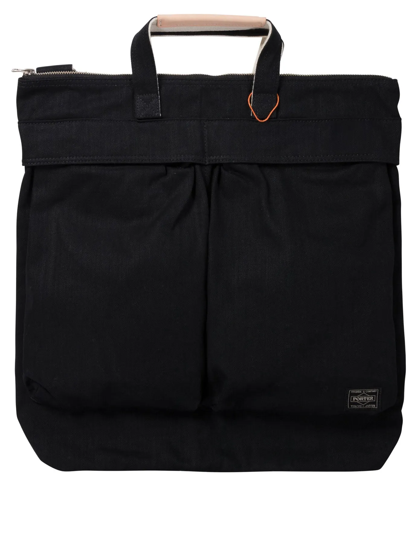 Porter Yoshida "Noir 2 Way Helmet" Tote Bag