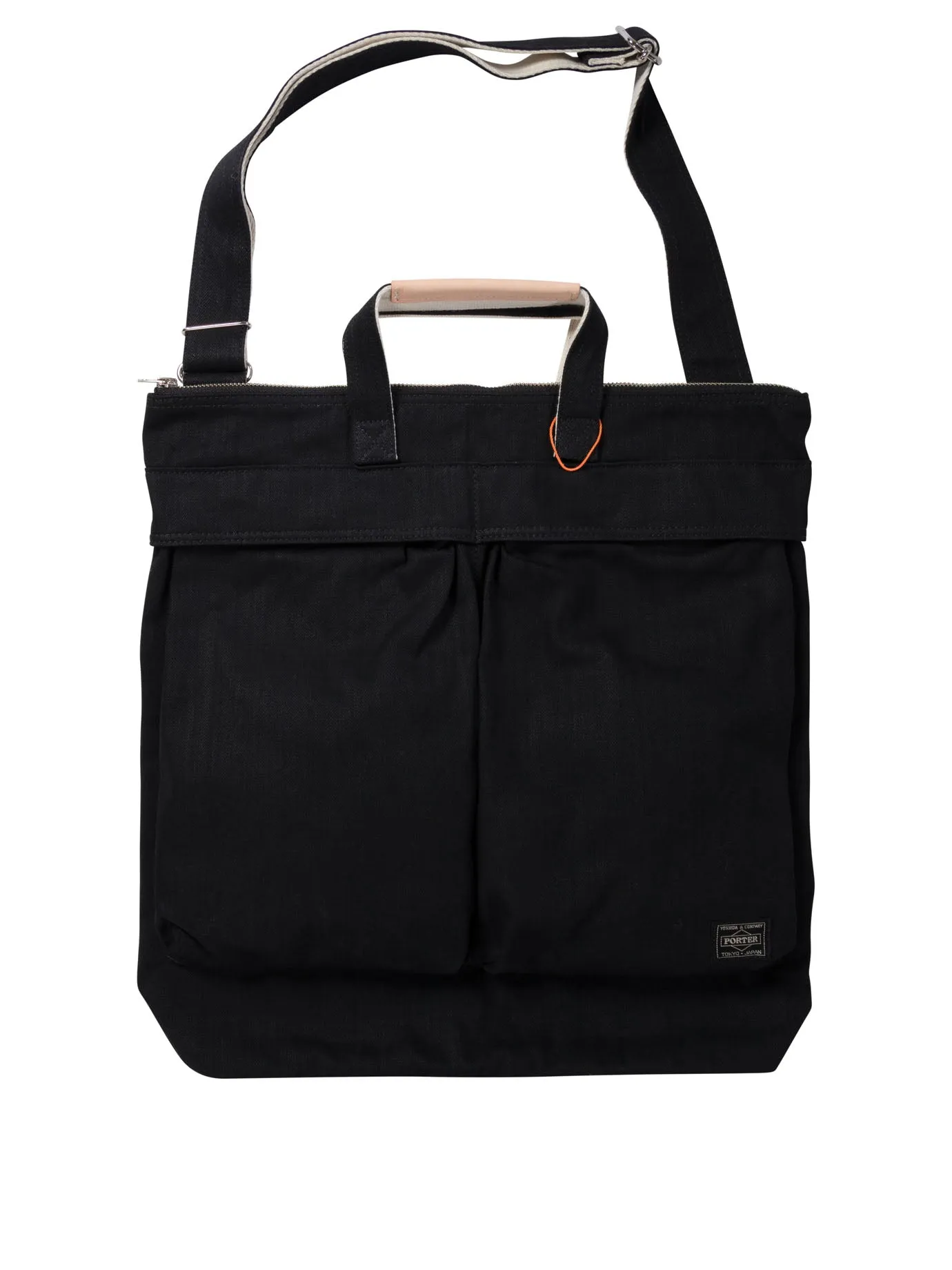 Porter Yoshida "Noir 2 Way Helmet" Tote Bag