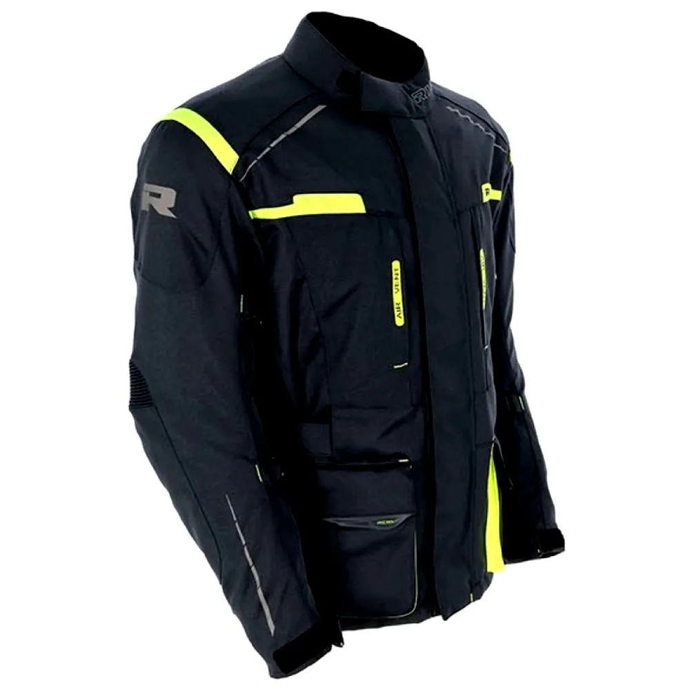 Richa Axel Jacket Black / Fluorescent Yellow
