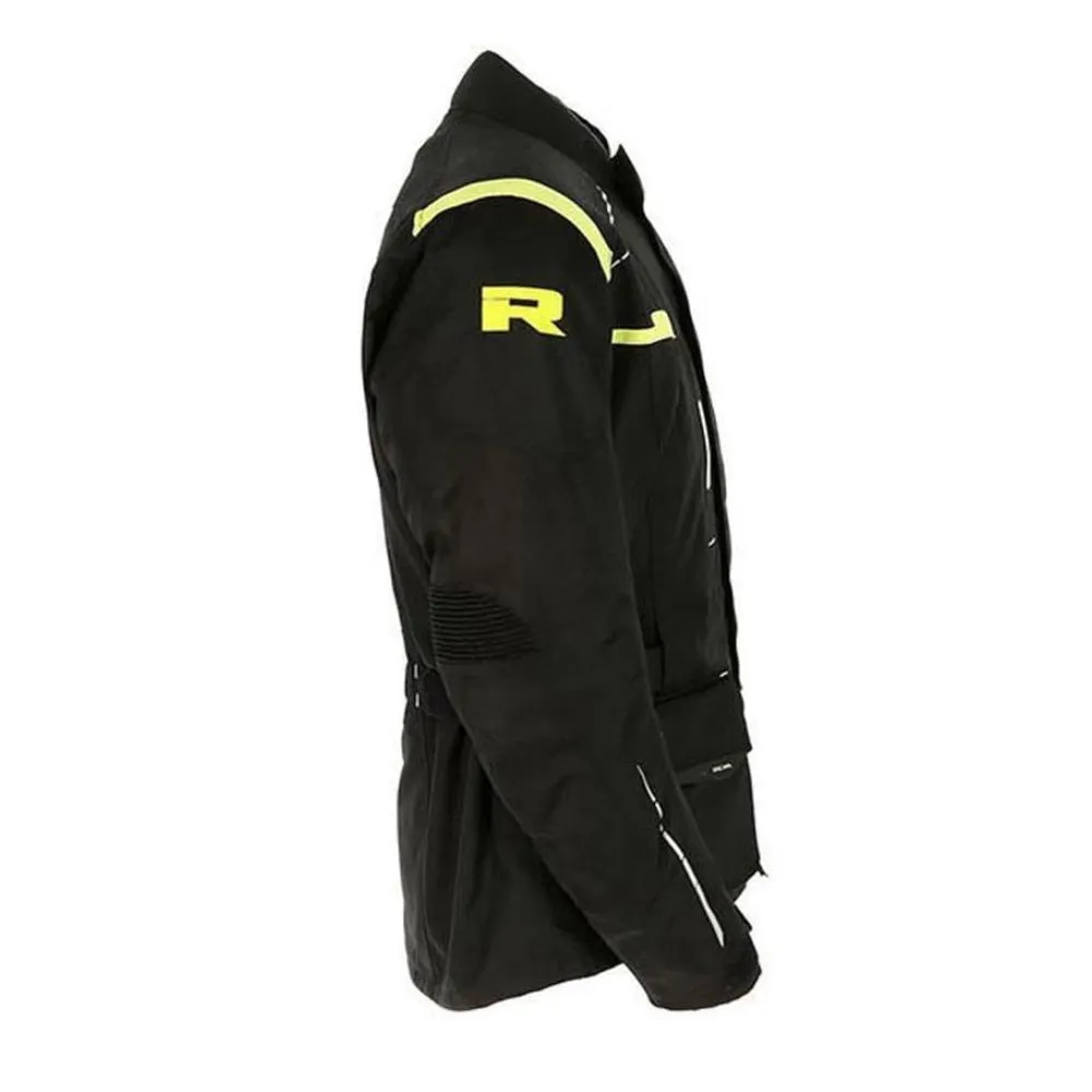 Richa Axel Jacket Black / Fluorescent Yellow