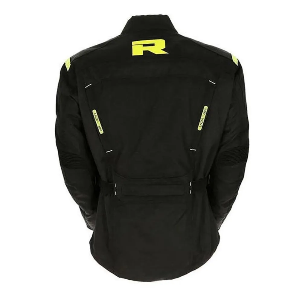 Richa Axel Jacket Black / Fluorescent Yellow