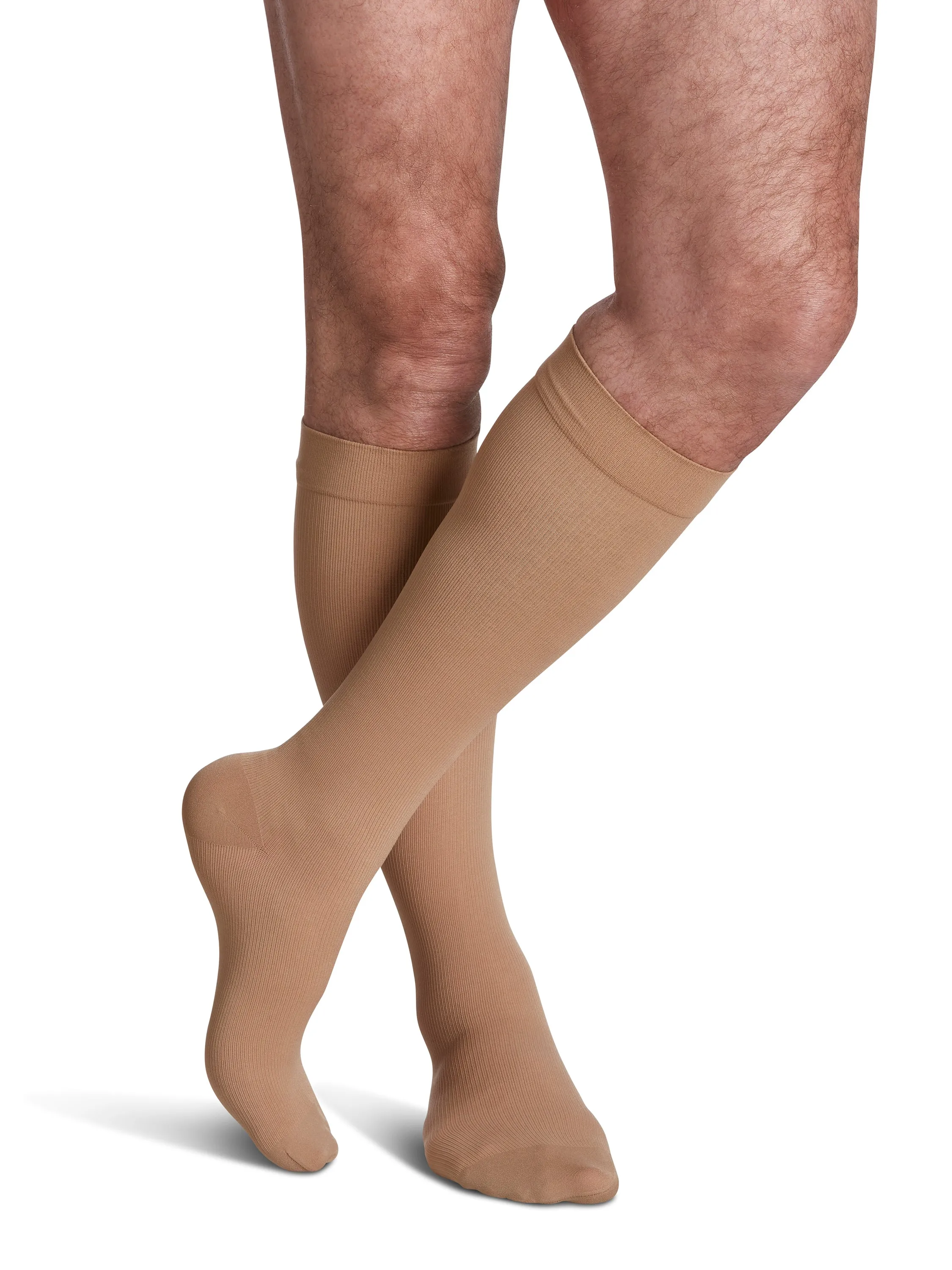 Sigvaris Opaque Plus (Formerly 860 Select Comfort) Men's Knee High  30-40mmHg-Closed Toe