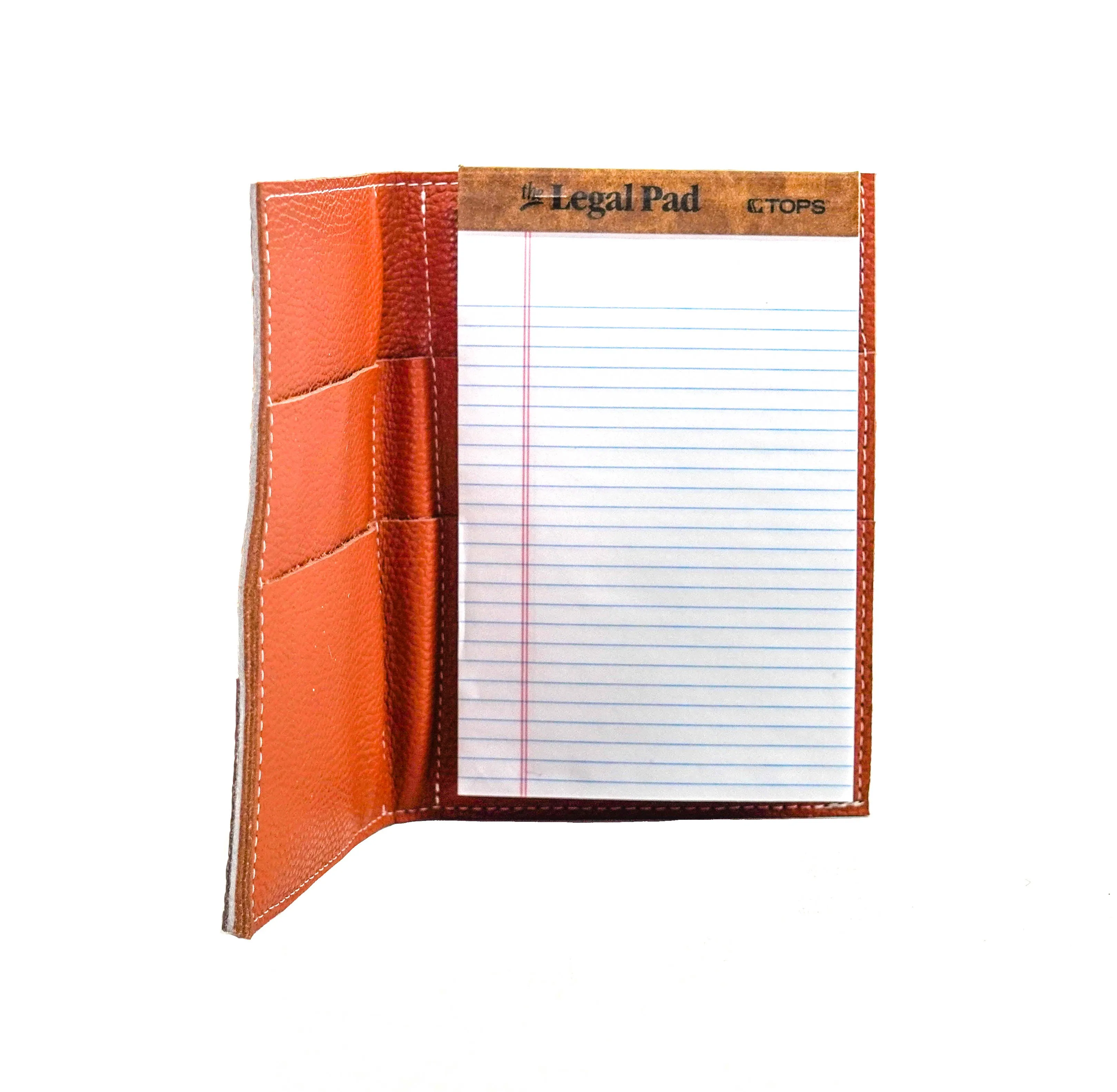Small Notepad Cover - Brindle w/ Evergreen tool