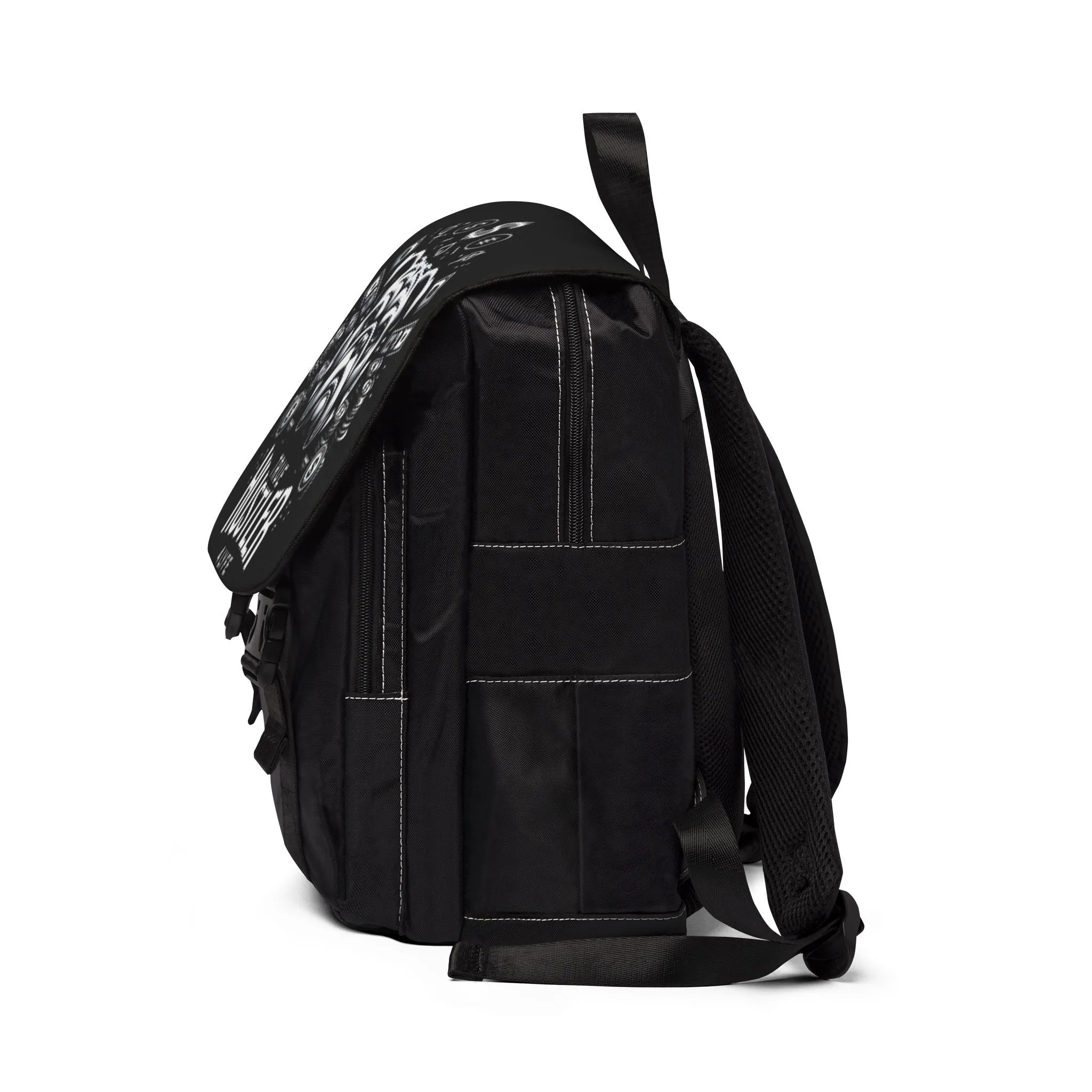 TH4L "Loyal Hustler" Unisex Shoulder Backpack – Stay Locked Into Your Dreams