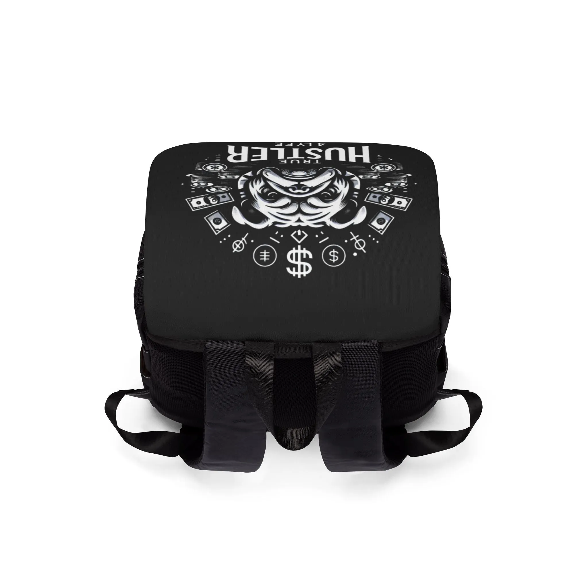 TH4L "Loyal Hustler" Unisex Shoulder Backpack – Stay Locked Into Your Dreams