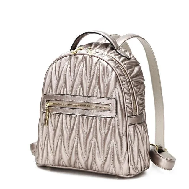 The Mochila Miu Matelasse Backpack.