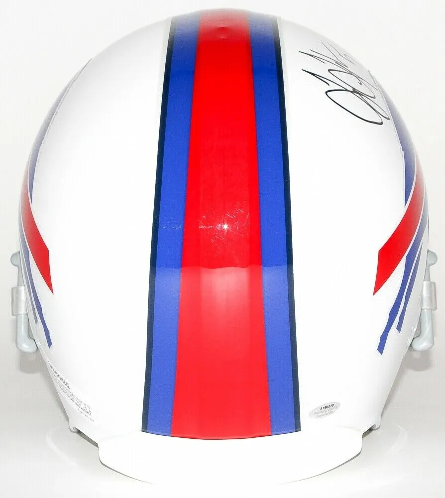 Tyrod Taylor Signed Bills Mini-Helmet (Schwartz COA ) Buffalo QB / 2015 Pro Bowl