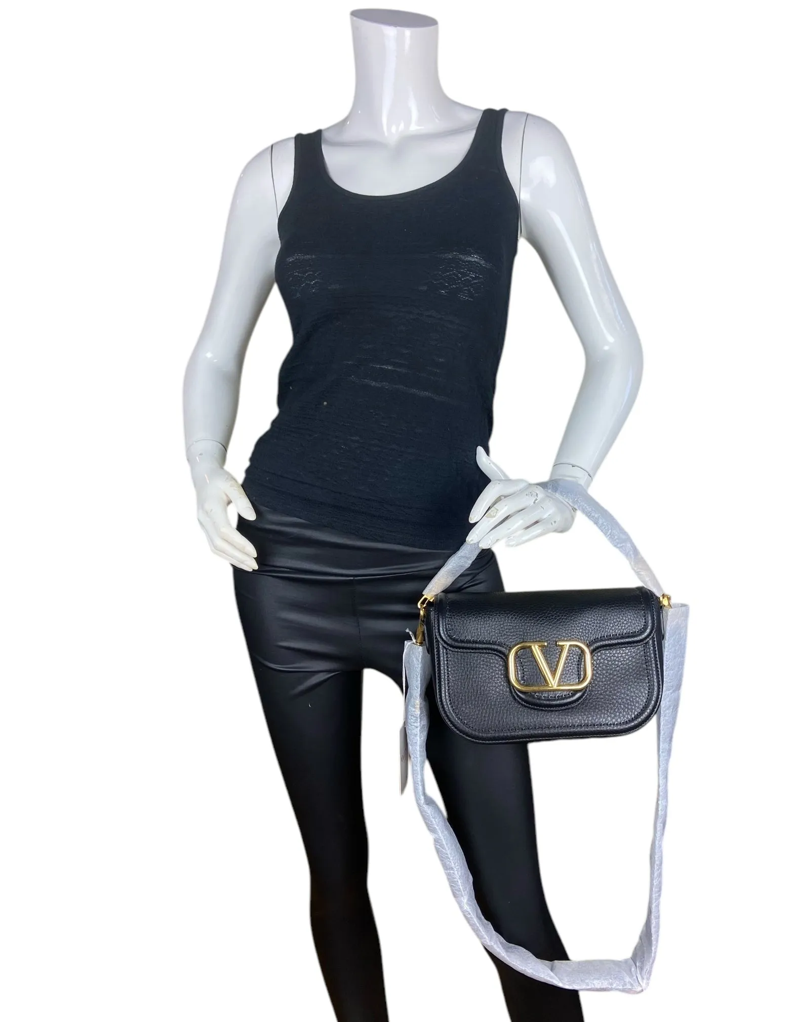 Valentino Garavani NEW Black Alltime Bag