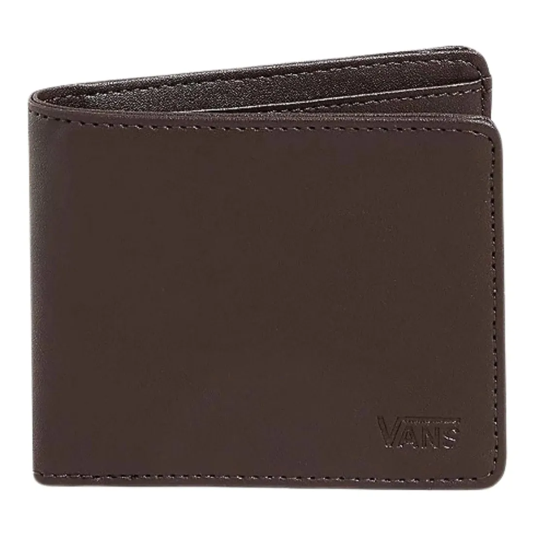 Vans Drop V Bifold Wallet - Dark Brown