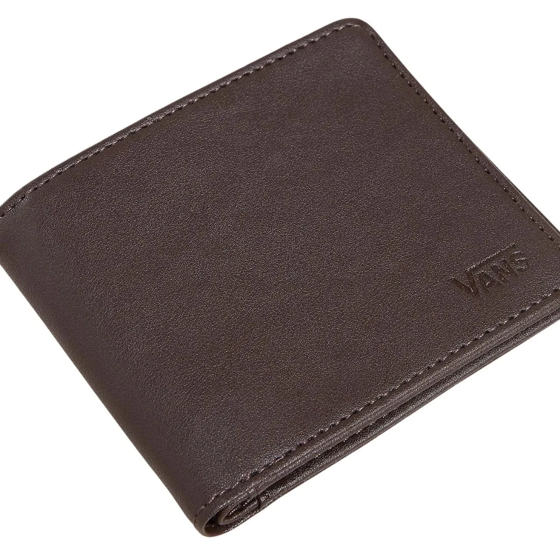 Vans Drop V Bifold Wallet - Dark Brown