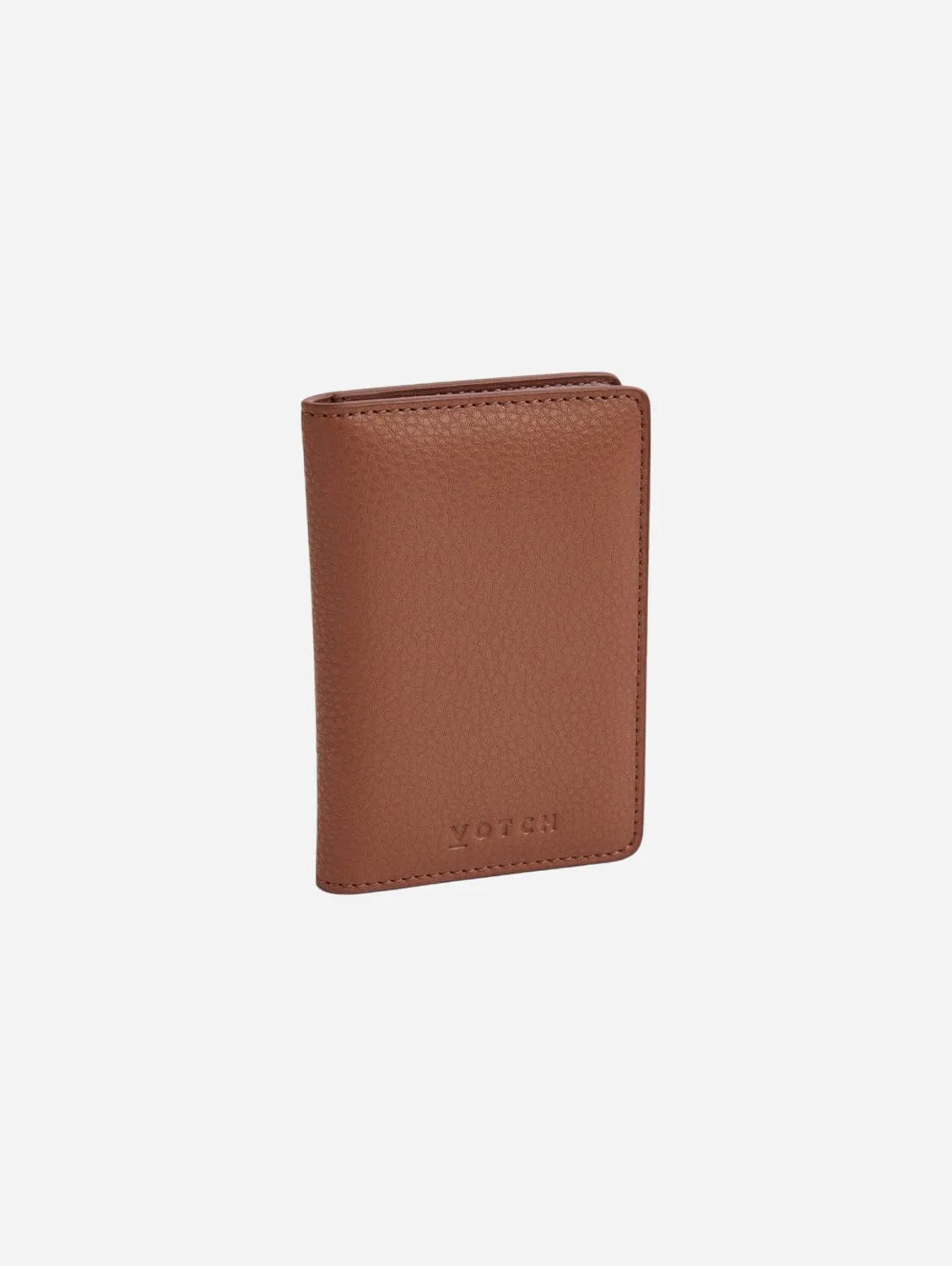 Wilf Vegan Bio-Based Bamboo Bifold Wallet | Brown