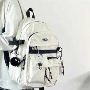 Women's & Men's & Korean Style Retro College High Junior Backpacks