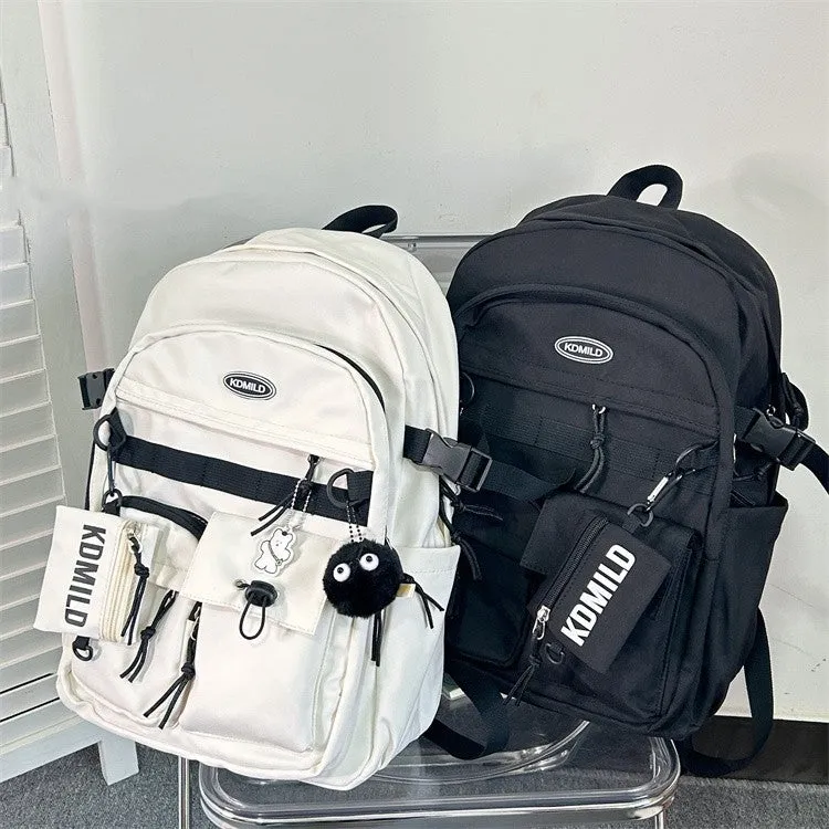 Women's & Men's & Korean Style Retro College High Junior Backpacks