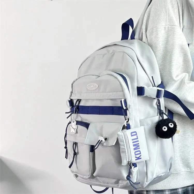 Women's & Men's & Korean Style Retro College High Junior Backpacks