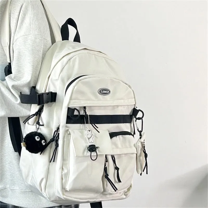 Women's & Men's & Korean Style Retro College High Junior Backpacks