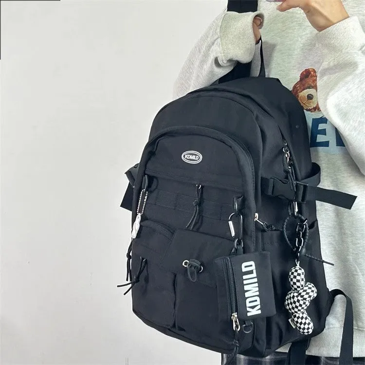Women's & Men's & Korean Style Retro College High Junior Backpacks