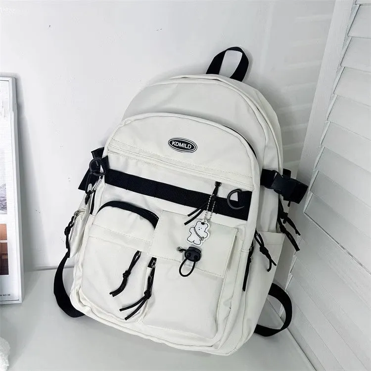 Women's & Men's & Korean Style Retro College High Junior Backpacks