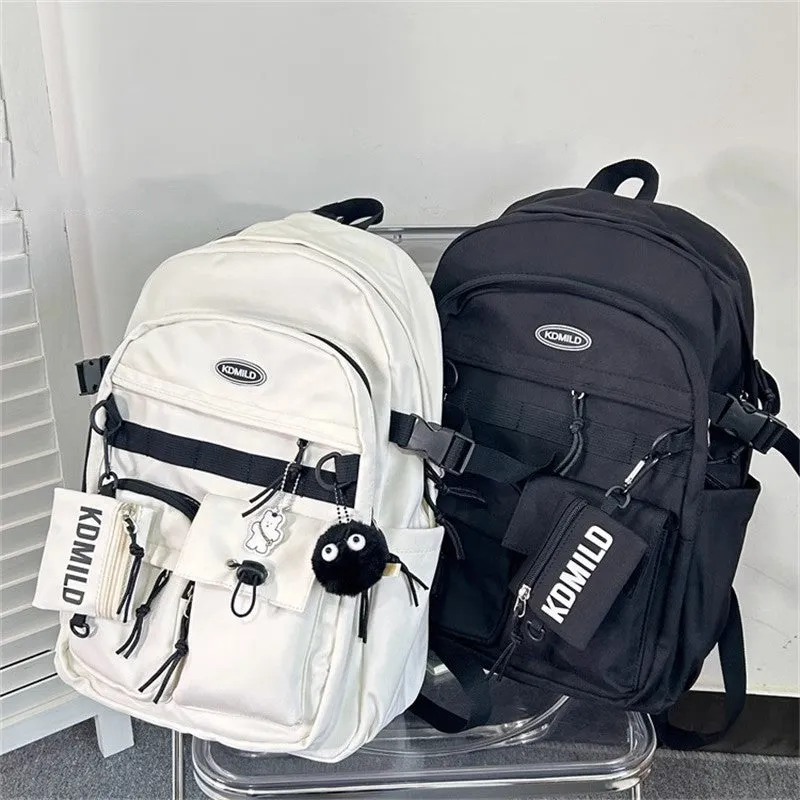 Women's & Men's & Korean Style Retro College High Junior Backpacks